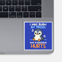 Penguin Born In 1900s-None-Glossy-Sticker-NemiMakeit