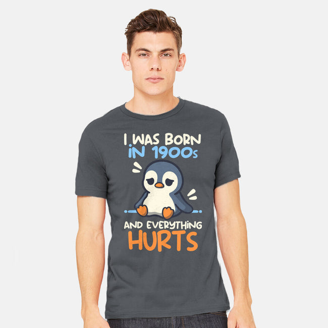 Penguin Born In 1900s-Mens-Heavyweight-Tee-NemiMakeit