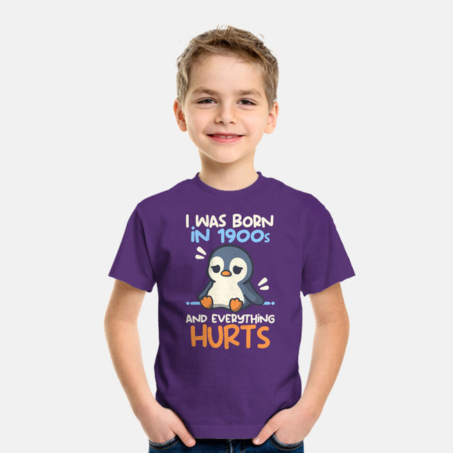 Penguin Born In 1900s-Youth-Basic-Tee-NemiMakeit
