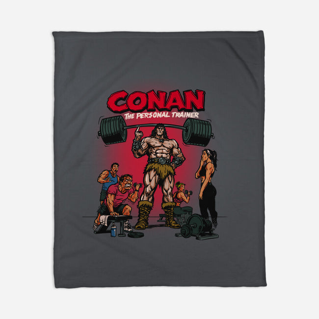 Personal Barbarian-None-Fleece-Blanket-AndreusD