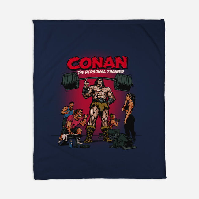 Personal Barbarian-None-Fleece-Blanket-AndreusD