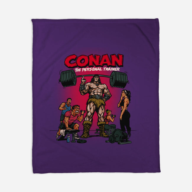 Personal Barbarian-None-Fleece-Blanket-AndreusD