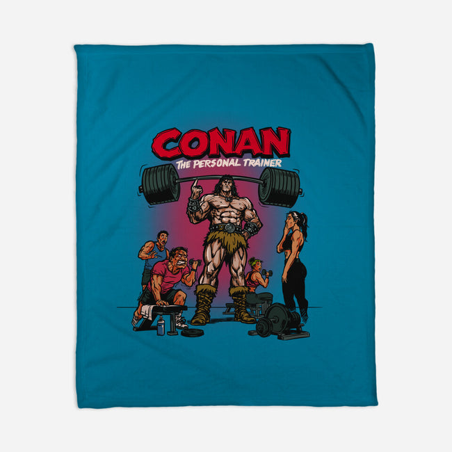 Personal Barbarian-None-Fleece-Blanket-AndreusD