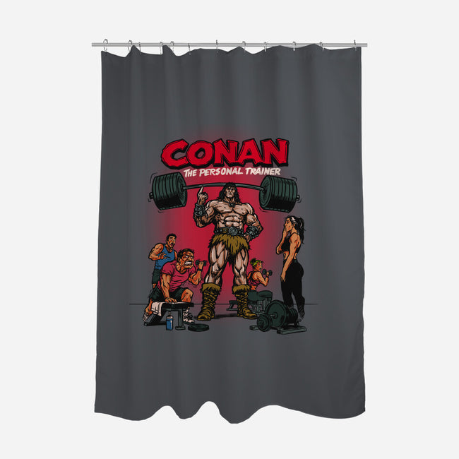 Personal Barbarian-None-Polyester-Shower Curtain-AndreusD