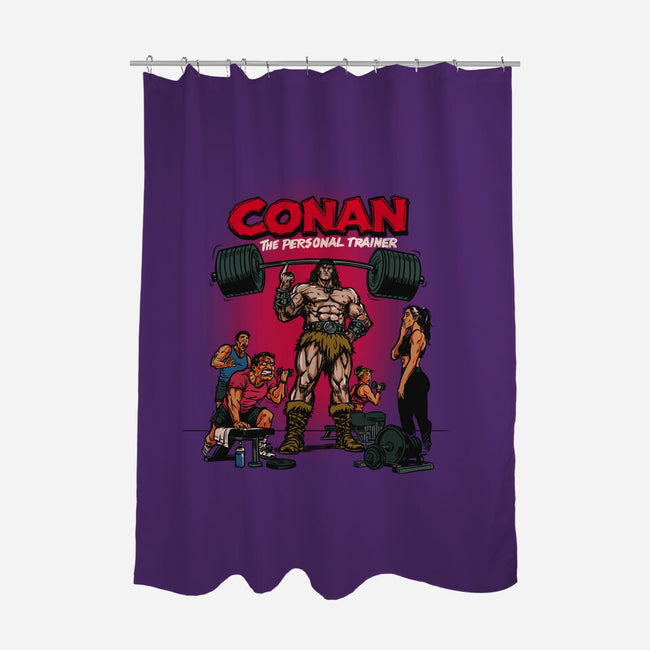 Personal Barbarian-None-Polyester-Shower Curtain-AndreusD