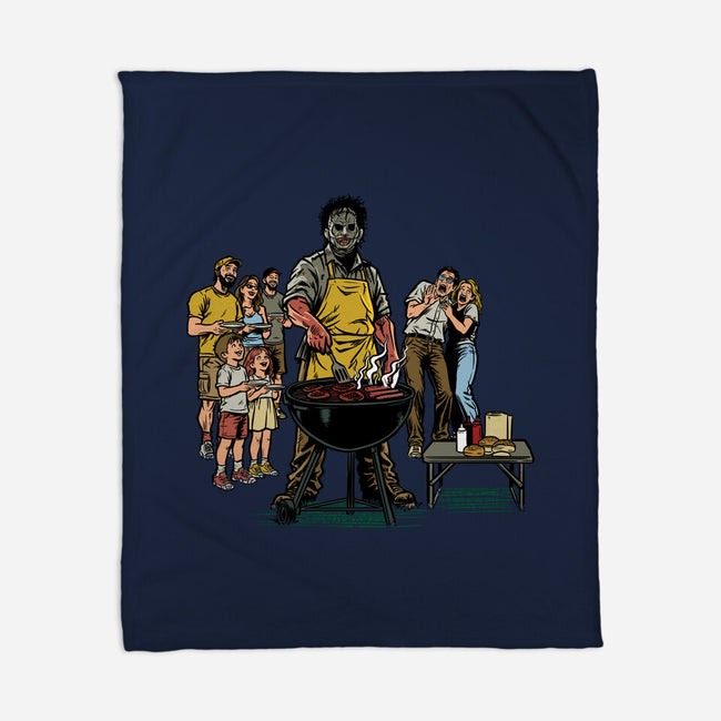 BBQ Monster-None-Fleece-Blanket-AndreusD