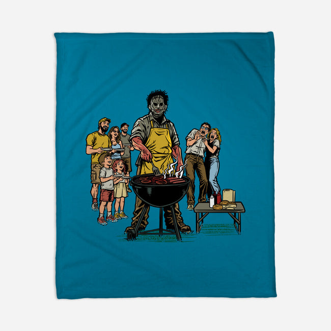 BBQ Monster-None-Fleece-Blanket-AndreusD