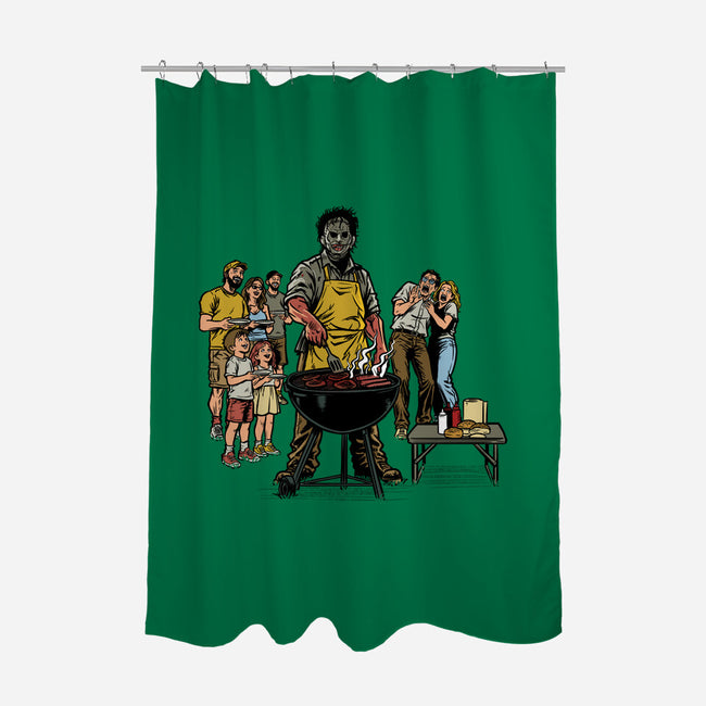 BBQ Monster-None-Polyester-Shower Curtain-AndreusD