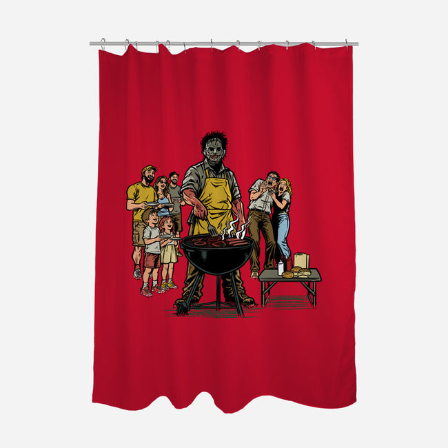 BBQ Monster-None-Polyester-Shower Curtain-AndreusD