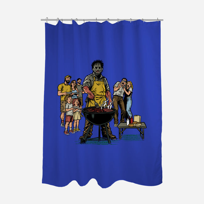 BBQ Monster-None-Polyester-Shower Curtain-AndreusD