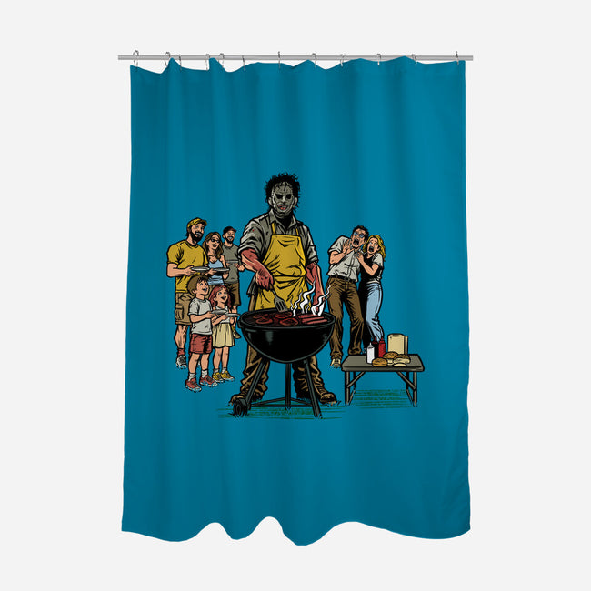BBQ Monster-None-Polyester-Shower Curtain-AndreusD