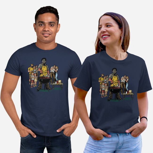 BBQ Monster-Unisex-Basic-Tee-AndreusD