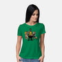 BBQ Monster-Womens-Basic-Tee-AndreusD