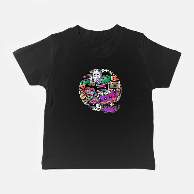 HallowDoodle Monsters-Baby-Basic-Tee-bloomgrace28