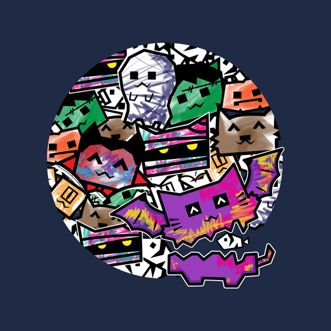 HallowDoodle Monsters-Womens-Basic-Tee-bloomgrace28