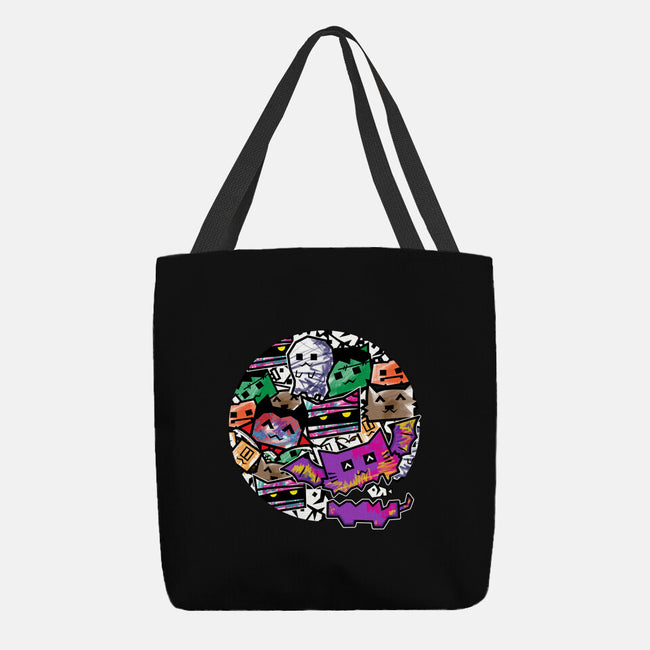 HallowDoodle Monsters-None-Basic Tote-Bag-bloomgrace28