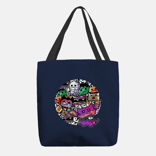 HallowDoodle Monsters-None-Basic Tote-Bag-bloomgrace28