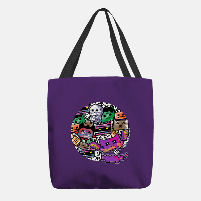 HallowDoodle Monsters-None-Basic Tote-Bag-bloomgrace28