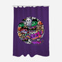 HallowDoodle Monsters-None-Polyester-Shower Curtain-bloomgrace28