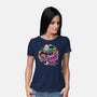 HallowDoodle Monsters-Womens-Basic-Tee-bloomgrace28