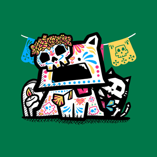 A Dog's Day Of The Dead-Mens-Premium-Tee-bloomgrace28