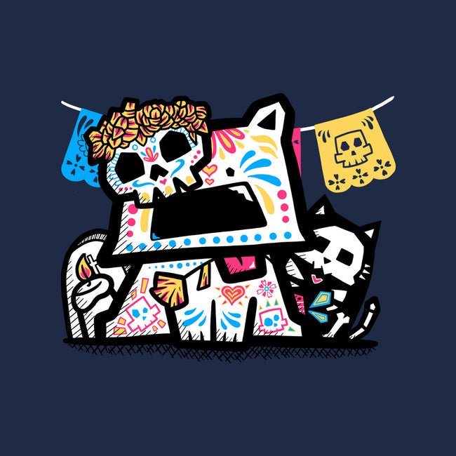 A Dog's Day Of The Dead-Mens-Basic-Tee-bloomgrace28
