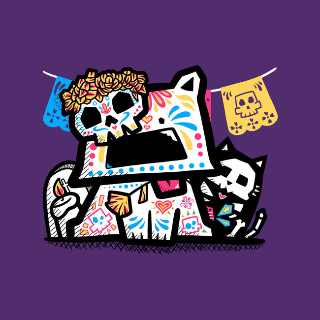 A Dog's Day Of The Dead-Youth-Basic-Tee-bloomgrace28