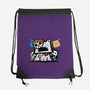 A Dog's Day Of The Dead-None-Drawstring-Bag-bloomgrace28
