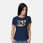 A Dog's Day Of The Dead-Womens-Basic-Tee-bloomgrace28