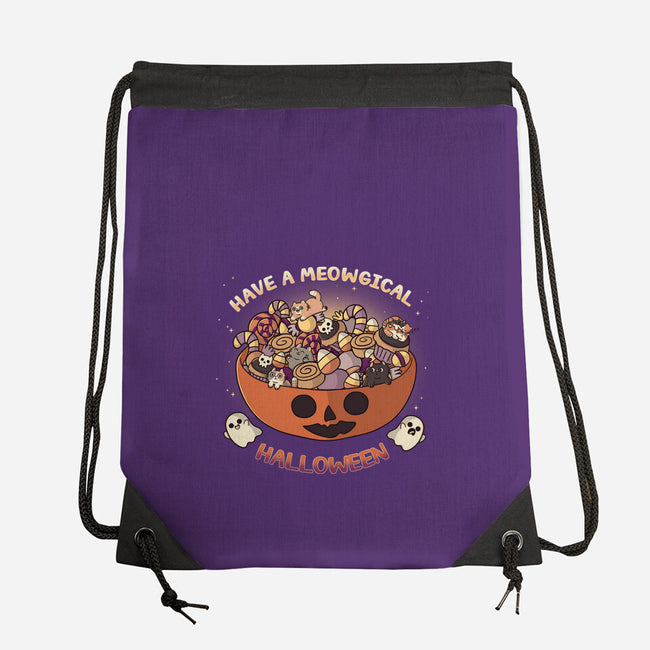 Meowgical Halloween-None-Drawstring-Bag-Freecheese