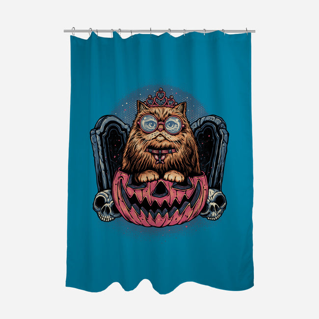 Dungeon Trick Or Treat-None-Polyester-Shower Curtain-glitchygorilla