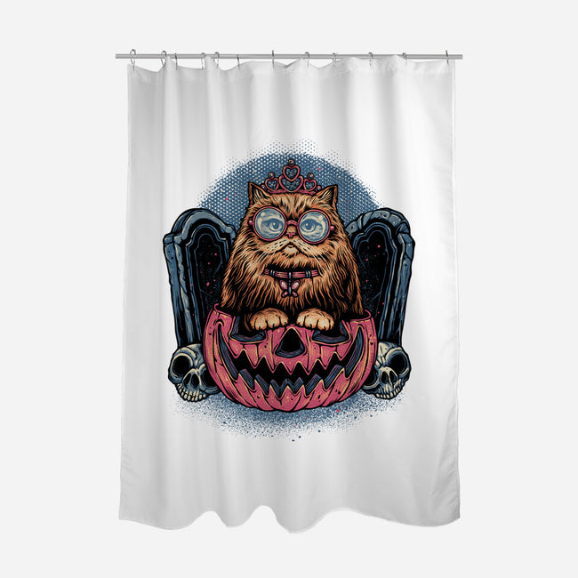 Dungeon Trick Or Treat-None-Polyester-Shower Curtain-glitchygorilla