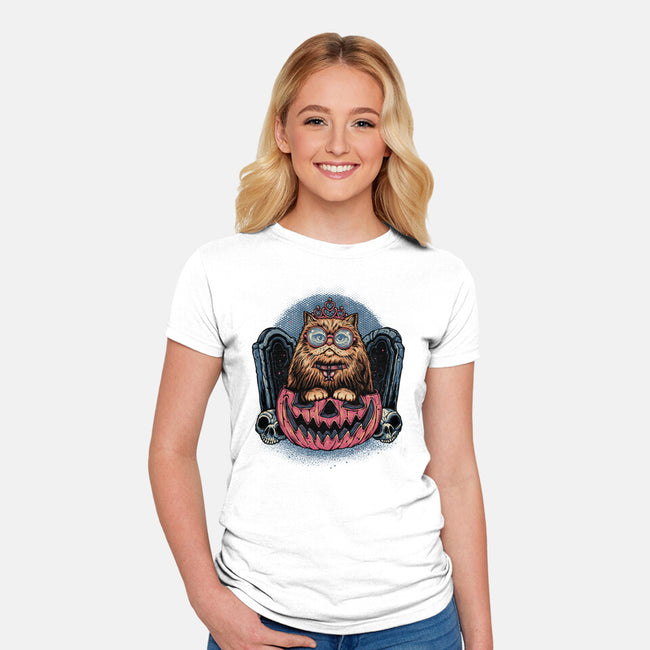 Dungeon Trick Or Treat-Womens-Fitted-Tee-glitchygorilla