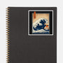 The Great Catzilla Wave-None-Glossy-Sticker-erion_designs