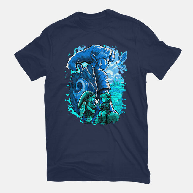 The Hero Of Time Return-Womens-Basic-Tee-Diego Oliver