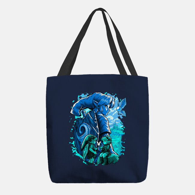 The Hero Of Time Return-None-Basic Tote-Bag-Diego Oliver