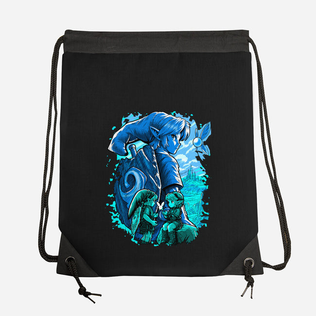 The Hero Of Time Return-None-Drawstring-Bag-Diego Oliver