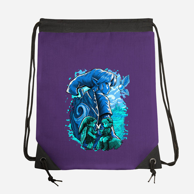 The Hero Of Time Return-None-Drawstring-Bag-Diego Oliver