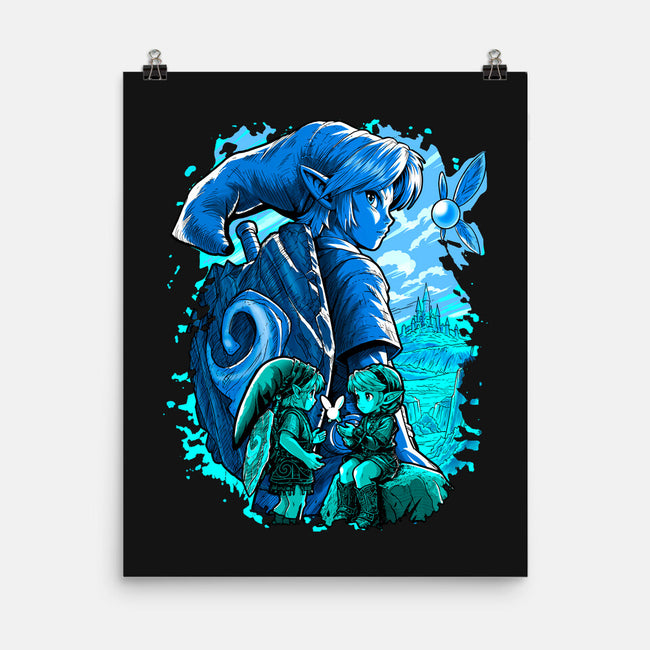 The Hero Of Time Return-None-Matte-Poster-Diego Oliver