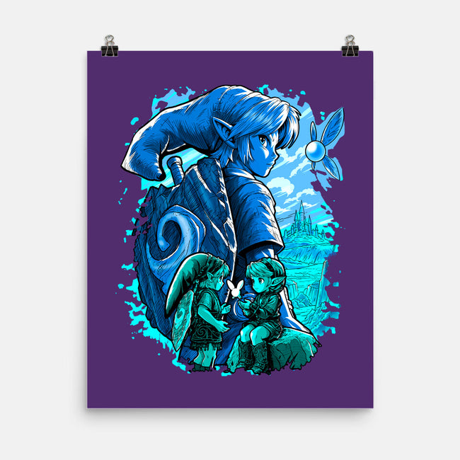 The Hero Of Time Return-None-Matte-Poster-Diego Oliver