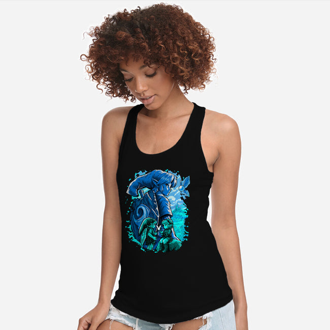 The Hero Of Time Return-Womens-Racerback-Tank-Diego Oliver