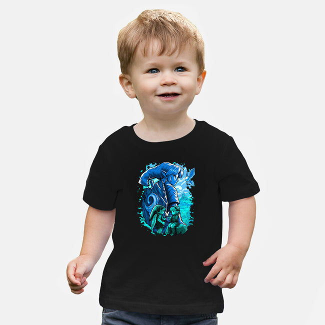 The Hero Of Time Return-Baby-Basic-Tee-Diego Oliver
