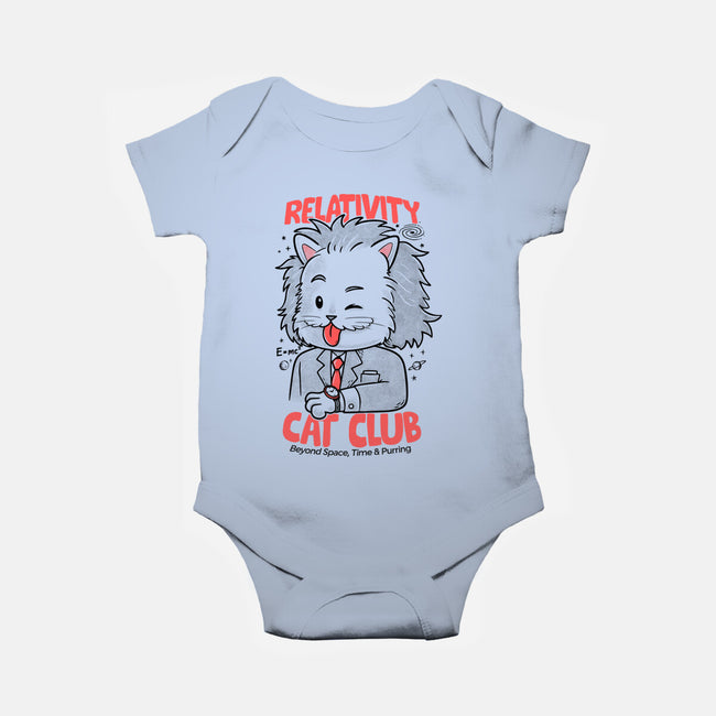 Relativity Cat Club-Baby-Basic-Onesie-Umberto Vicente