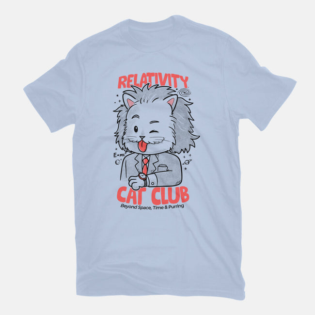 Relativity Cat Club-Mens-Heavyweight-Tee-Umberto Vicente