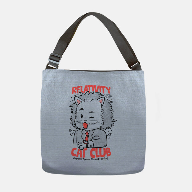 Relativity Cat Club-None-Adjustable Tote-Bag-Umberto Vicente