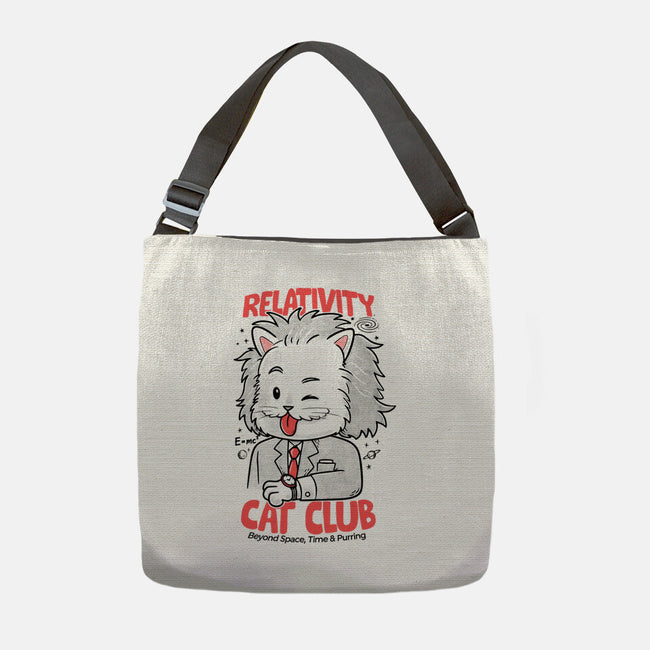Relativity Cat Club-None-Adjustable Tote-Bag-Umberto Vicente
