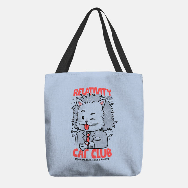 Relativity Cat Club-None-Basic Tote-Bag-Umberto Vicente