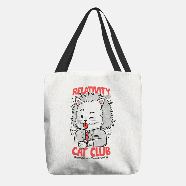 Relativity Cat Club-None-Basic Tote-Bag-Umberto Vicente