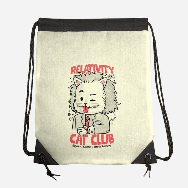 Relativity Cat Club-None-Drawstring-Bag-Umberto Vicente