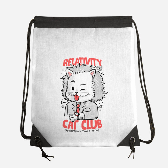 Relativity Cat Club-None-Drawstring-Bag-Umberto Vicente